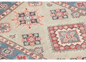 Tappeto Kazak Stilizzato Azzurro Beige 80x117 Cm