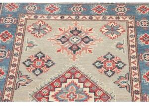 Tappeto Kazak Stilizzato Azzurro Beige 80x117 Cm