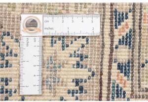 Tappeto Kazak Stilizzato Azzurro Beige 80x117 Cm