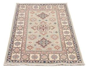 Tappeto Kazak Geometrico Beige Blu 84x121 Cm