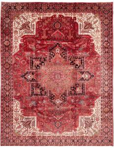 Tappeto Gorawan Stilizzato Rosso Avorio 256x324 Cm