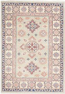 Tappeto Kazak Geometrico Beige Blu 84x121 Cm