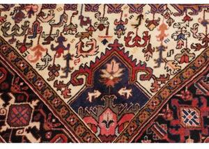 Tappeto Gorawan Stilizzato Rosso Blu Scuro 212x302 Cm