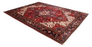 Tappeto Gorawan Stilizzato Rosso Blu Scuro 223x297 Cm