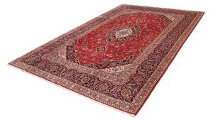 Tappeto Ardakan Medaglione Floreale Rosso Blu Scuro 200x304 Cm