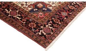 Tappeto Gorawan Stilizzato Rosso Blu Scuro 212x302 Cm
