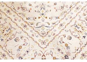 Tappeto Kashan Floreale Avorio Beige 200x307 Cm