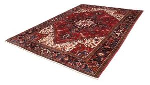 Tappeto Gorawan Stilizzato Rosso Blu Scuro 223x297 Cm
