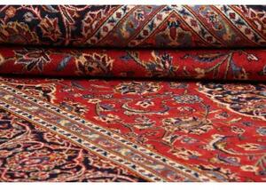 Tappeto Ardakan Medaglione Floreale Rosso Blu Scuro 198x310 Cm
