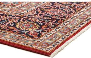 Tappeto Ardakan Medaglione Floreale Rosso Blu Scuro 200x304 Cm