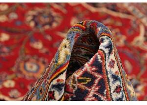 Tappeto Ardakan Medaglione Floreale Rosso Blu Scuro 198x310 Cm