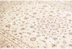 Tappeto Kashan Floreale Avorio Beige 200x307 Cm