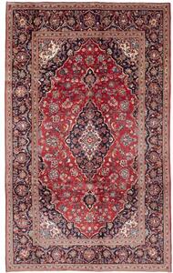 Tappeto Ardakan Medaglione Floreale Rosso Blu Scuro 190x318 Cm