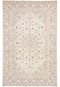 Tappeto Kashan Floreale Avorio Beige 200x307 Cm