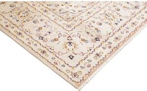 Tappeto Kashan Floreale Avorio Beige 200x307 Cm
