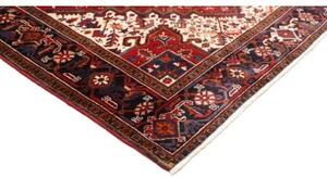 Tappeto Gorawan Stilizzato Rosso Blu Scuro 223x297 Cm