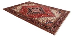 Tappeto Gorawan Stilizzato Rosso Blu Scuro 212x302 Cm