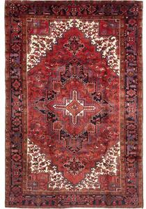 Tappeto Gorawan Stilizzato Rosso Blu Scuro 209x307 Cm
