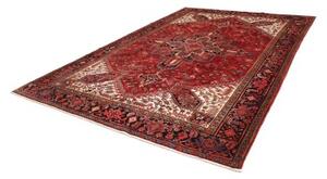 Tappeto Gorawan Stilizzato Rosso Nero 252x358 Cm