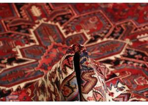 Tappeto Gorawan Stilizzato Rosso Nero 252x358 Cm