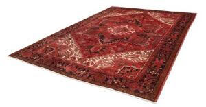 Tappeto Gorawan Stilizzato Rosso Blu Scuro 245x330 Cm