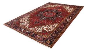 Tappeto Gorawan Stilizzato Rosso Blu Scuro 206x290 Cm