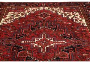 Tappeto Gorawan Stilizzato Rosso Blu Scuro 209x307 Cm