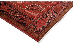 Tappeto Gorawan Stilizzato Rosso Blu Scuro 245x330 Cm