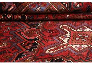 Tappeto Gorawan Stilizzato Rosso Blu Scuro 209x307 Cm