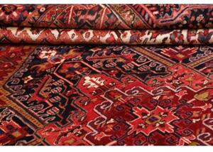 Tappeto Gorawan Stilizzato Rosso Blu Scuro 300x400 Cm