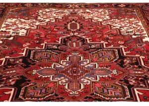 Tappeto Gorawan Stilizzato Rosso Scuro Avorio 210x300 Cm