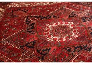 Tappeto Gorawan Stilizzato Rosso Blu Scuro 245x330 Cm