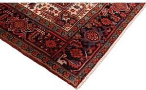 Tappeto Gorawan Stilizzato Rosso Nero 252x358 Cm