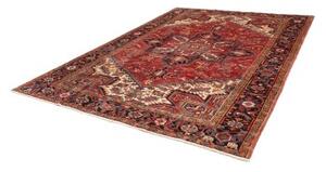 Tappeto Gorawan Stilizzato Rosso Mattone Blu Scuro 235x327 Cm
