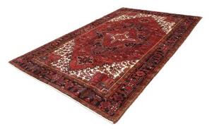 Tappeto Gorawan Stilizzato Rosso Blu Scuro 209x307 Cm