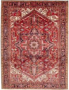 Tappeto Gorawan Stilizzato Rosso Nero 250x328 Cm