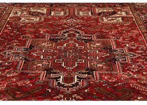 Tappeto Gorawan Stilizzato Rosso Nero 255x340 Cm