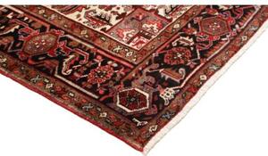 Tappeto Gorawan Stilizzato Rosso Nero 255x340 Cm