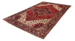 Tappeto Gorawan Stilizzato Rosso Avorio 208x303 Cm