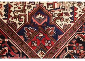 Tappeto Gorawan Stilizzato Rosso Avorio 256x337 Cm