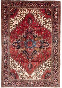 Tappeto Gorawan Stilizzato Rosso Avorio 208x303 Cm