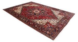 Tappeto Gorawan Stilizzato Rosso Scuro Avorio 212x300 Cm