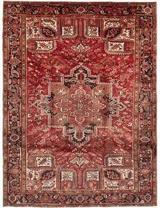 Tappeto Gorawan Stilizzato Rosso Nero 255x340 Cm