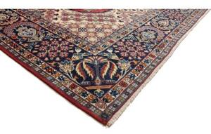 Tappeto Nadjafabad Stilizzato Rosso Blu Scuro 288x410 Cm