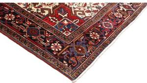 Tappeto Gorawan Stilizzato Rosso Scuro Avorio 212x300 Cm