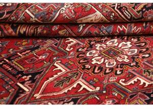 Tappeto Gorawan Stilizzato Rosso Nero 250x328 Cm