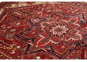Tappeto Gorawan Stilizzato Rosso Nero 250x328 Cm