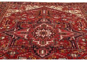 Tappeto Gorawan Stilizzato Rosso Nero 250x328 Cm