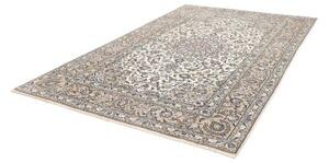 Tappeto Kashan Medaglione Floreale Beige Blu 200x310 Cm