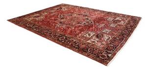 Tappeto Gorawan Stilizzato Rosso Nero 255x340 Cm